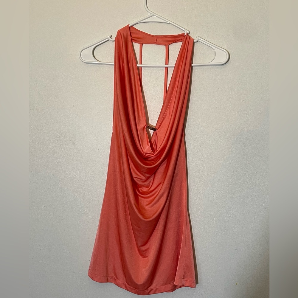 Victoria's Secret VS Bronze Beaded Night Slip Babydoll Chemise Lingerie Nightie